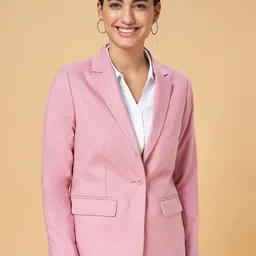 Annabelle by Pantaloons Single-Breasted Formal Blazer-image-53