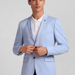Allen Solly Slim Fit Single-Breasted Formal Blazer-image-88