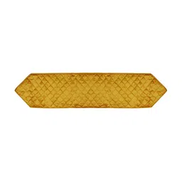 Home Heart Yellow Quilted Reversible Table Runner-2