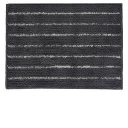 Saral Home CHAMPS Grey & White Striped Rectangular Anti-Skid Bedside Runner-18