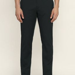 Blackberrys Men Textured Slim Fit Trousers-image-68