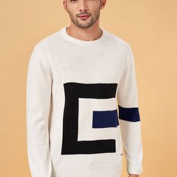 BYFORD by Pantaloons Geometric Printed Pullover-image-56