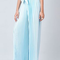 First Resort by Ramola Bachchan Women Relaxed Pleated Wide Leg Pleated Palazzo-picture-57