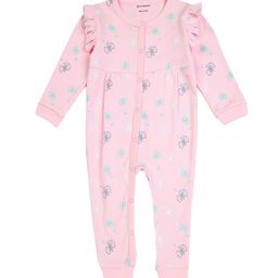My Milestones Infant Girls Butterfly Print Pure Cotton Rompers-image-45