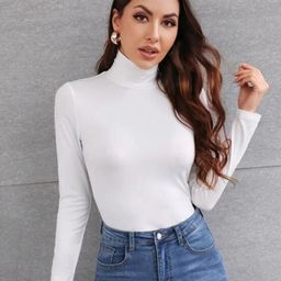 BAESD Turtle Neck Ribbed Pullover-image-74