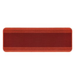 Saral Home POWER Maroon & Orange Striped Rectangular Anti-Skid Bedside Runner-26
