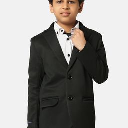 TAHVO Boys Single-Breasted Notched Lapel Slim Fit Blazers-picture-16