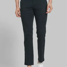 Raymond Men Cotton Slim-Fit Formal Trouser-image-79