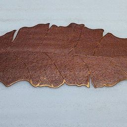 LooMantha Brown Textured Kela Patta Table Runners-21