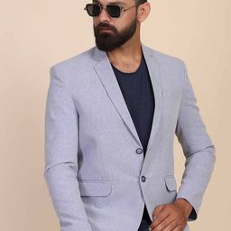 TAHVO Men Slim Fit Single-Breasted Blazer-picture-11