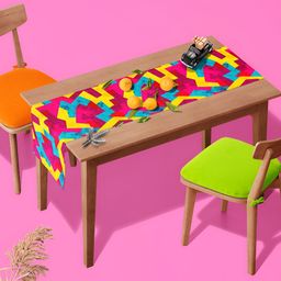 ArtzFolio Printed Rectangular Table Runner-50