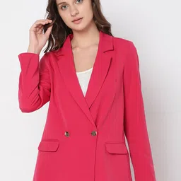 Vero Moda Slim-Fit Double Breasted  Blazer-picture-54
