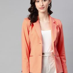 WESTCLO Slim-Fit Notched Lapel Collar Single-Breasted Casual Blazer-picture-17
