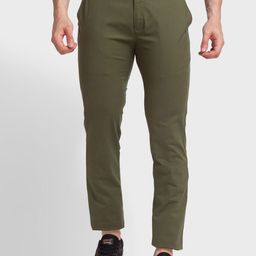 ColorPlus Men Mid Rise Regular Fit Trousers-image-49