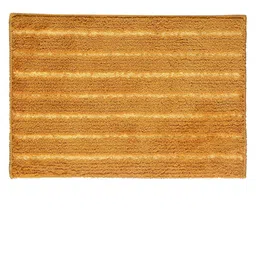 Saral Home Champs Yellow & White Striped Antiskid Bedside Runner-image-95