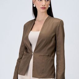 SALT ATTIRE Tailored-Fit Double-Breasted Casual Blazers-image-6