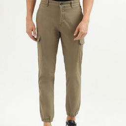 United Colors of Benetton Men Smart Mid-Rise Joggers-image-100