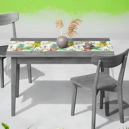 ArtzFolio Pineapple & Floral Print Dining Centre Table Runner-26
