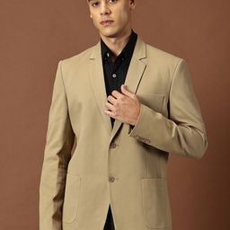 INVICTUS Men Slim-Fit Single-Breasted Blazer-picture-43