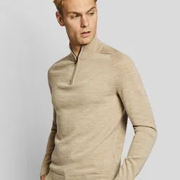 Bruun & Stengade Men Beige Regular Fit Sweater-picture-18