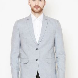 Shaftesbury London Slim Fit Single Breasted Blazers-image-90