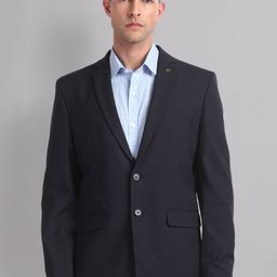 AD By Arvind Single Breasted Notched Lapel Formal Blazer-image-78