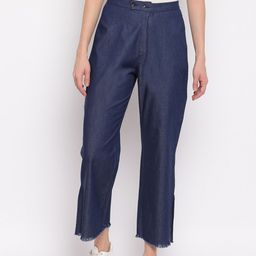 Mayra Women Blue Trousers-image-17