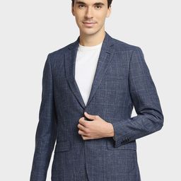 ColorPlus Checked Single-Breasted Regular Fit Formal Blazer-picture-32
