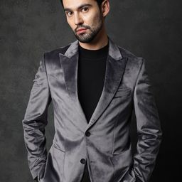 RARE RABBIT Slim-Fit Single Breasted Blazer-image-60