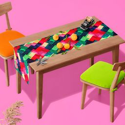ArtzFolio Geometric Printed Table Runner-20
