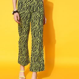 STREET 9 Women Striped Trousers-image-67