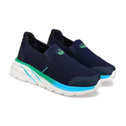 BERSACHE Men Textured Lightweight Slip-On Sneakers-image-15