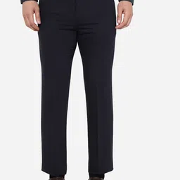 JB STUDIO Men Slim Fit Mid Rise Formal Trousers-image-71