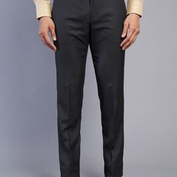 METAL Men Slim Fit Formal Trousers-image-17
