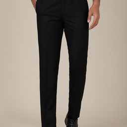 METAL Men Slim Fit Formal Trousers-image-56