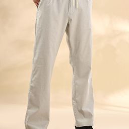 Mast & Harbour Men Loose Fit Trousers-image-89