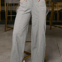 ODETTE Women Straight Fit Trousers-image-95