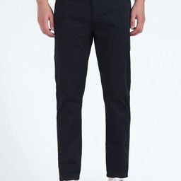 Flying Machine Men Abstract Printed Straight Fit Trousers-image-7