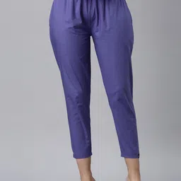 TWIN BIRDS Women Relaxed Straight Fit Trousers-picture-54