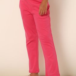 Vero Moda Girls Straight Fit Cotton Trousers-image-95