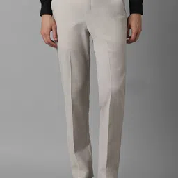 Louis Philippe Men Mid-Rise Slim Fit Trousers-picture-43