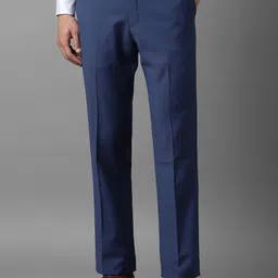 Luxure by Louis Philippe Men Slim Fit Formal Trousers-picture-26