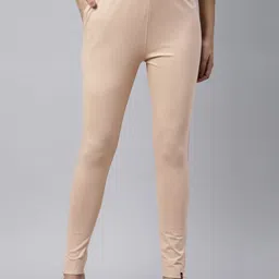 TWIN BIRDS Women Cotton Stretch Knitted Trousers-picture-17