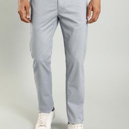 Indian Terrain Men Brooklyn Slim Fit Cotton Chinos-image-94