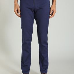 Indian Terrain Men Mid-Rise Brooklyn Slim Fit Regular Trousers-image-45