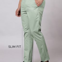 Beyoung Men Slim Fit Chinos Trousers-image-75