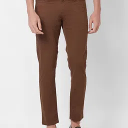 GIORDANO Men Mid-Rise Slim Fit Chinos Trousers-image-54