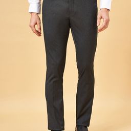 Peregrine by Pantaloons Men Slim Fit Mid-Rise Formal Trousers-image-117