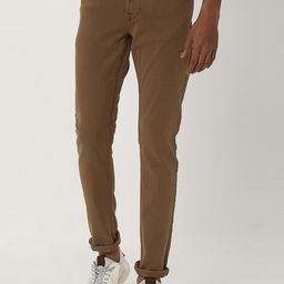Mufti Men Mid Rise Skinny Fit Trousers-picture-22