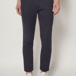 Blackberrys Men Navy Blue B-91 Skinny Fit Trousers-picture-38